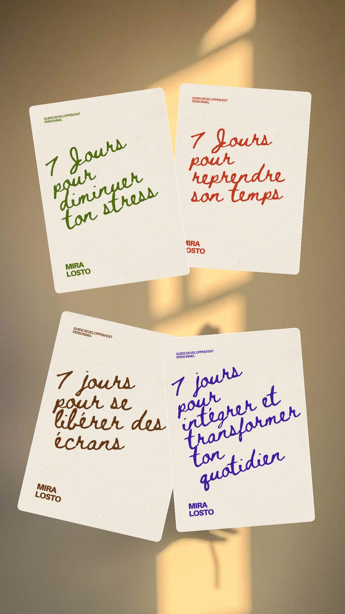 Collection programme de 7 Jours PDF